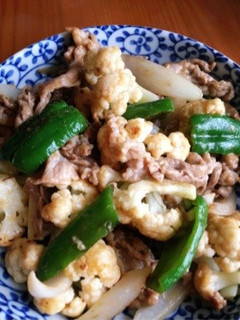 カリフラワーの炒め物☆オイスター味-レシピのメイン写真