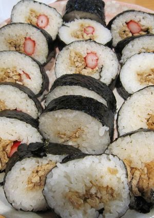 おあげさんの手巻きずし-レシピのメイン写真
