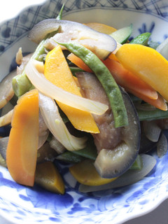 夏野菜のゴマ醤油煮-レシピのメイン写真