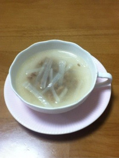 ウェイパーで作る☆ひき肉と大根のスープ-レシピのメイン写真