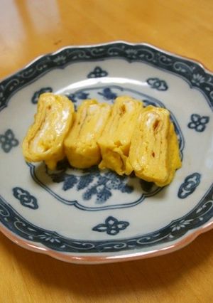 卵１個★フライパンで玉子焼き★お弁当用-レシピのメイン写真