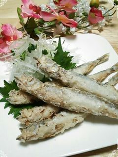 ししゃもの唐揚げ♪-レシピのメイン写真