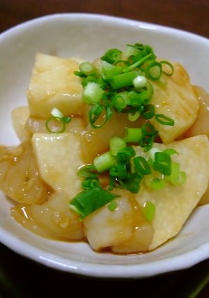 帆立と長いものオイスターソース和え-レシピのメイン写真