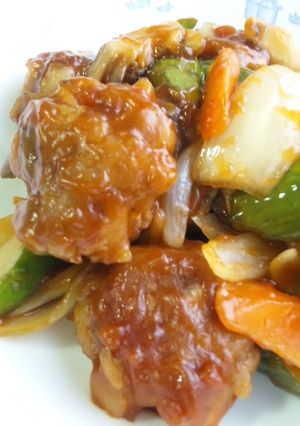 お手軽★　豚こま切れ肉で♪ヘルシー酢豚-レシピのメイン写真