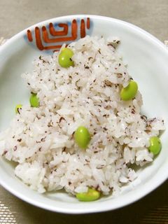 ゆかり枝豆ご飯-レシピのメイン写真