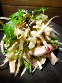 サラダ牛蒡をポン酢で和えたん 京都カフェ-レシピのメイン写真