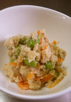 枝豆入り卯の花-レシピのメイン写真