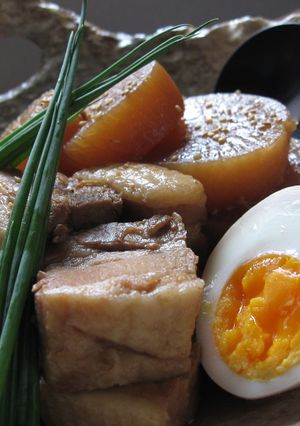 焼肉のタレでこってり角煮-レシピのメイン写真