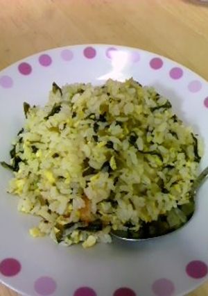 ちくわと高菜のチャーハン-レシピのメイン写真