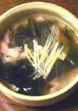 わかめスープ-レシピのメイン写真