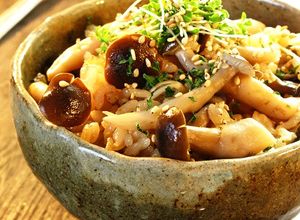 ■しめじと塩昆布の炊き込みご飯■-レシピのメイン写真