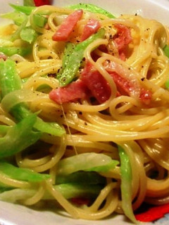 ベーコン&セロリのクリームパスタ-レシピのメイン写真