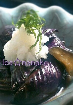 ダイエット！揚げない茄子の揚げ浸し-レシピのメイン写真