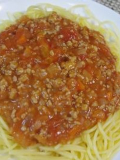 お肉たっぷり!簡単ミートソース-レシピのメイン写真