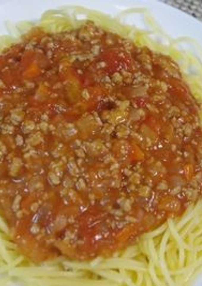 お肉たっぷり！簡単ミートソース-レシピのメイン写真