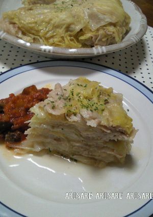 キャベツと豚バラのミルフィーユ-レシピのメイン写真