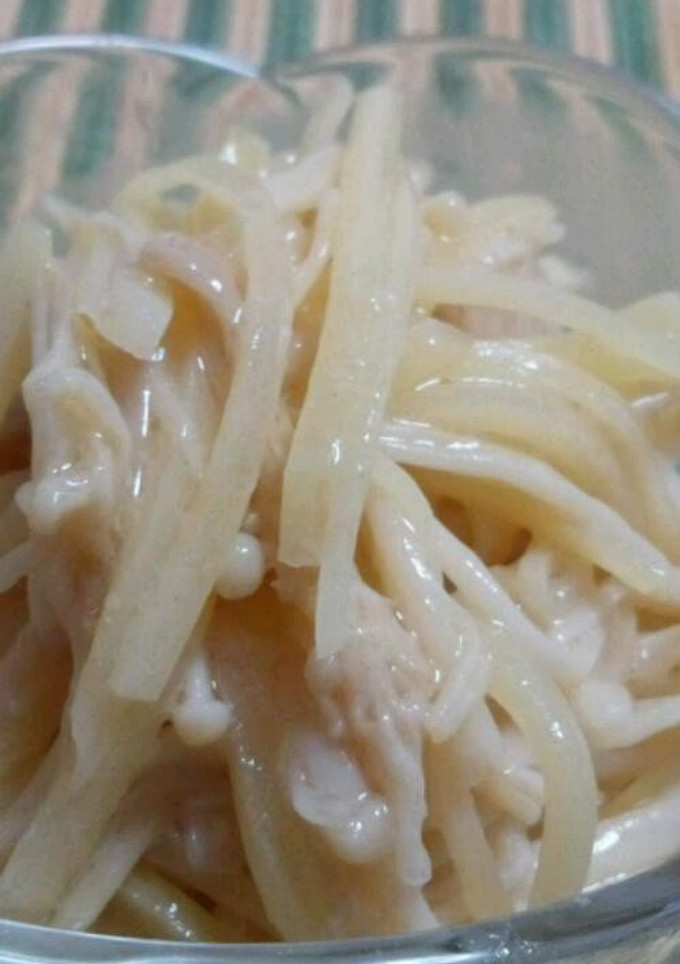 えのきとじゃがいものマヨだし炒め-レシピのメイン写真