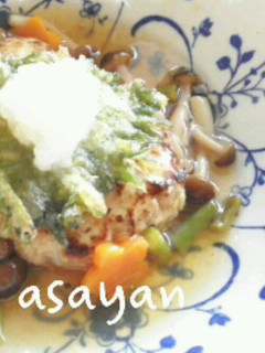 豆腐バーグの和風野菜あんかけ-レシピのメイン写真