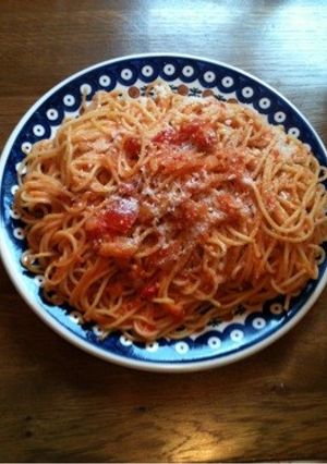 意外においしい! パプリカソースのパスタ-レシピのメイン写真