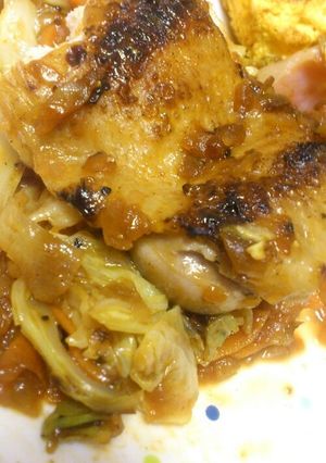 鶏とｹﾁｬｯﾌﾟ-レシピのメイン写真