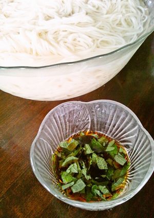 ★そうめんの薬味に大葉でさっぱり★-レシピのメイン写真