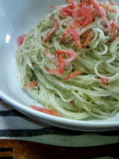海苔と桜えびの素麺*-レシピのメイン写真