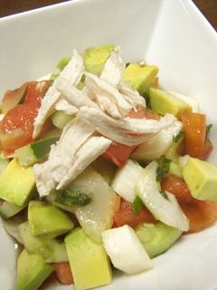 夏野菜のわさび醤油和え-レシピのメイン写真