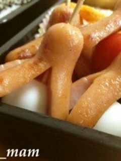 お弁当に★うずら卵のタコさんウインナー♬-レシピのメイン写真