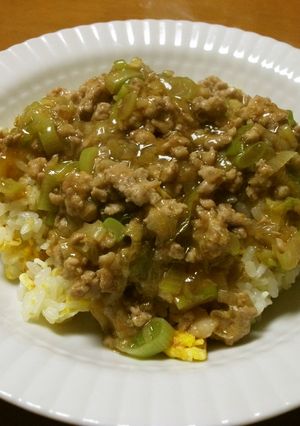 ねぎと生姜のあんかけチャーハン-レシピのメイン写真