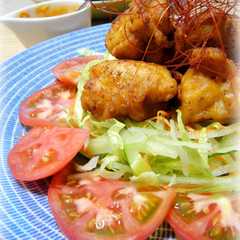รูปของ 塩麹と鶏胸肉の柔らか唐揚げ