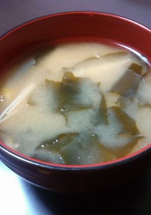 酢で健康味噌汁☆-レシピのメイン写真