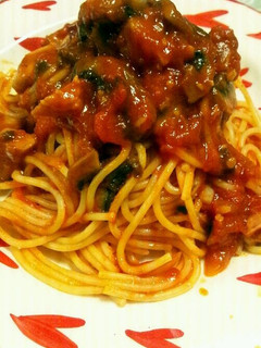 ちょっと大人☆なトマトソースパスタ-レシピのメイン写真