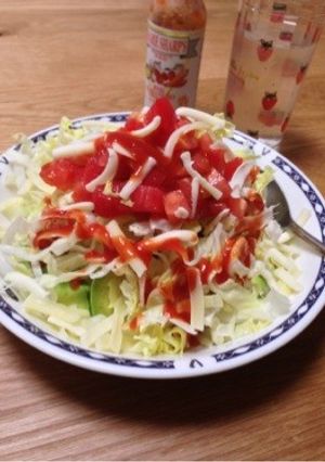 サラダ感覚☆タコライス♪-レシピのメイン写真