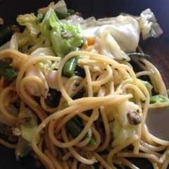 二日酔いにしじみと大葉パスタ-レシピのメイン写真