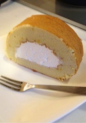 ふんわりはちみつロールケーキ♡-レシピのメイン写真