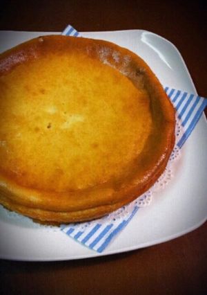 簡単で楽ﾁﾝな！ﾁｰｽﾞｹｰｷ-レシピのメイン写真