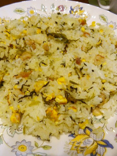 塩豚入り高菜チャーハン-レシピのメイン写真