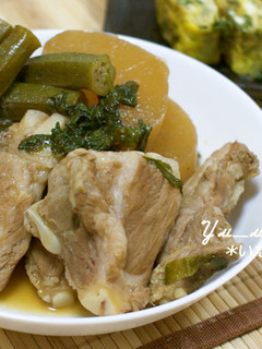 大根と豚肉の酒粕煮-レシピのメイン写真