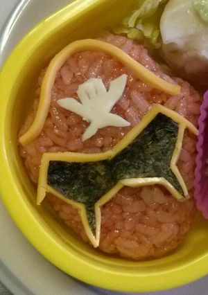 キャラ弁■ゴーカイレッド弁当-レシピのメイン写真