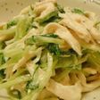 ♪安ウマ♪水菜と鶏胸肉のサラダ