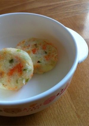 離乳食後期☆じゃがいもと鮭のお焼き-レシピのメイン写真