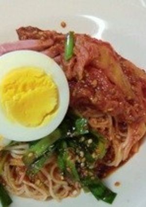 本格！でも簡単！冷たいビビンそうめん☆-レシピのメイン写真