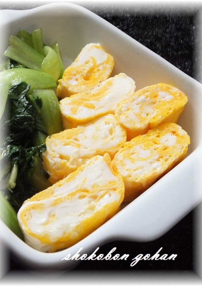 目玉焼き味の★卵焼き-レシピのメイン写真