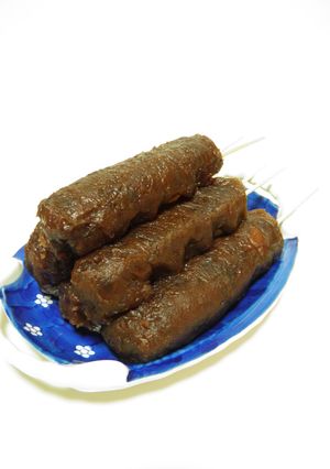 餡子たっぷり♪峠の茶屋風 串だんご-レシピのメイン写真