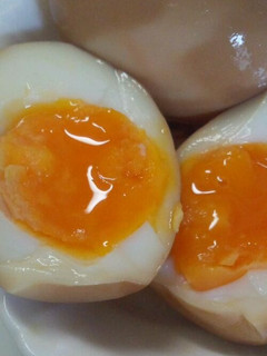 半熟 酢たまご(味付け卵)-レシピのメイン写真