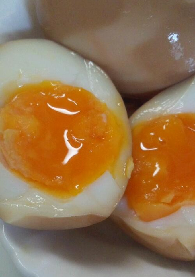 半熟 酢たまご（味付け卵）-レシピのメイン写真
