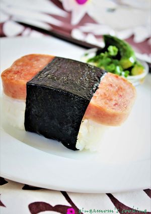 ハワイ気分✿スパムむすび✿UME-レシピのメイン写真