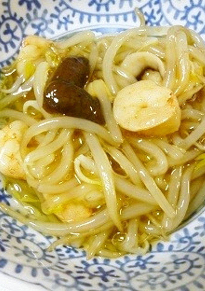 塩麹deむきえびともやしのとろ～り煮-レシピのメイン写真