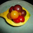 トマトサラダカボチャヴィーガン京都カフェ