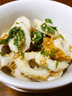 ちくわの梅しそ和え-レシピのメイン写真
